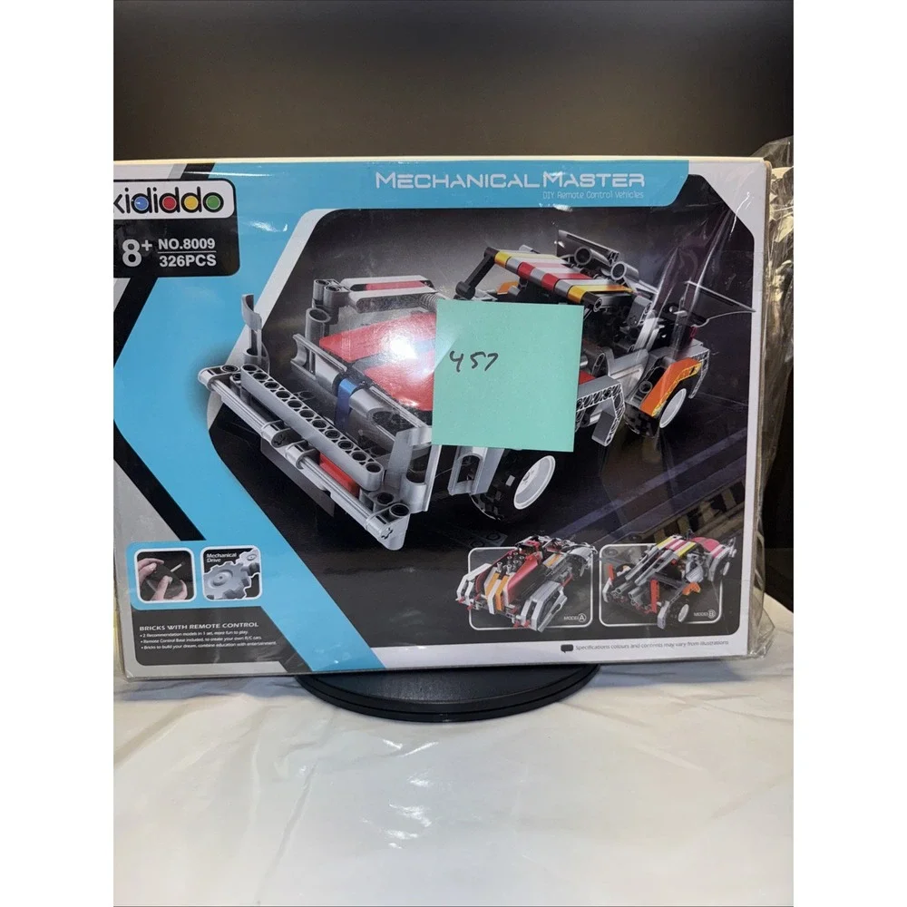 Kididdo Mechanical Master‎ 2 in 1 DIY Remote Control Vehicle No 8009 NEW SEALED